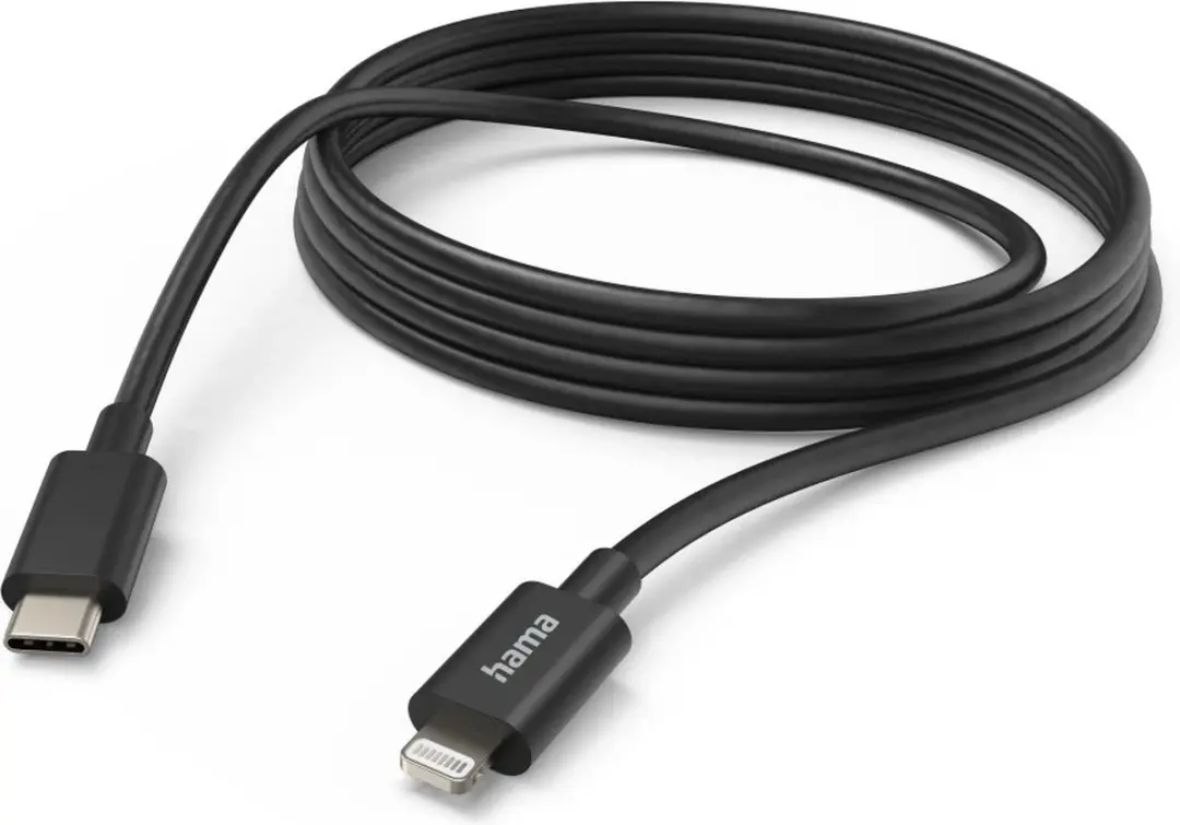 Hama 3M USB-C to Lightning Charging & Data Cable