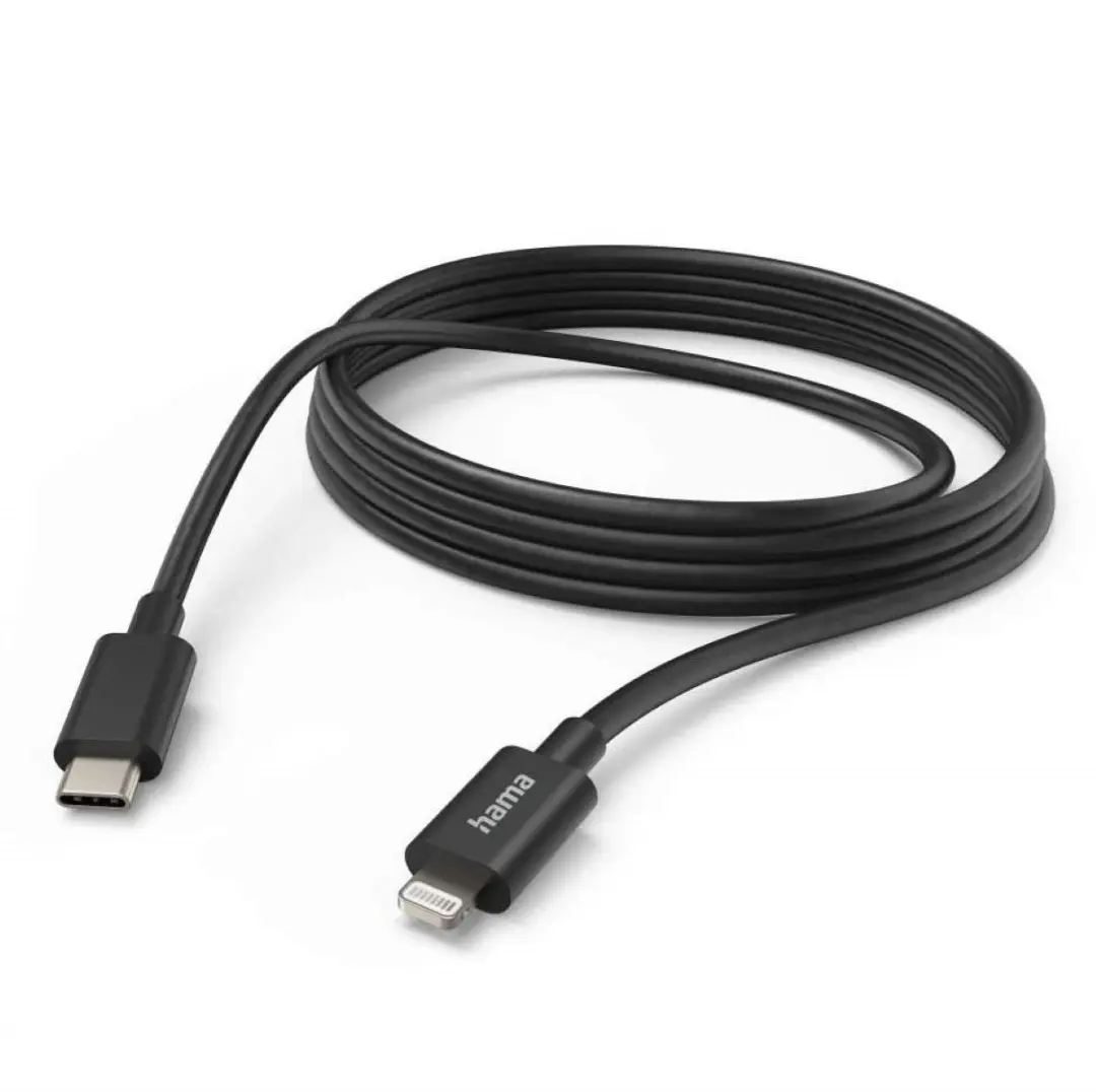 Hama 3M USB-C to Lightning Charging & Data Cable