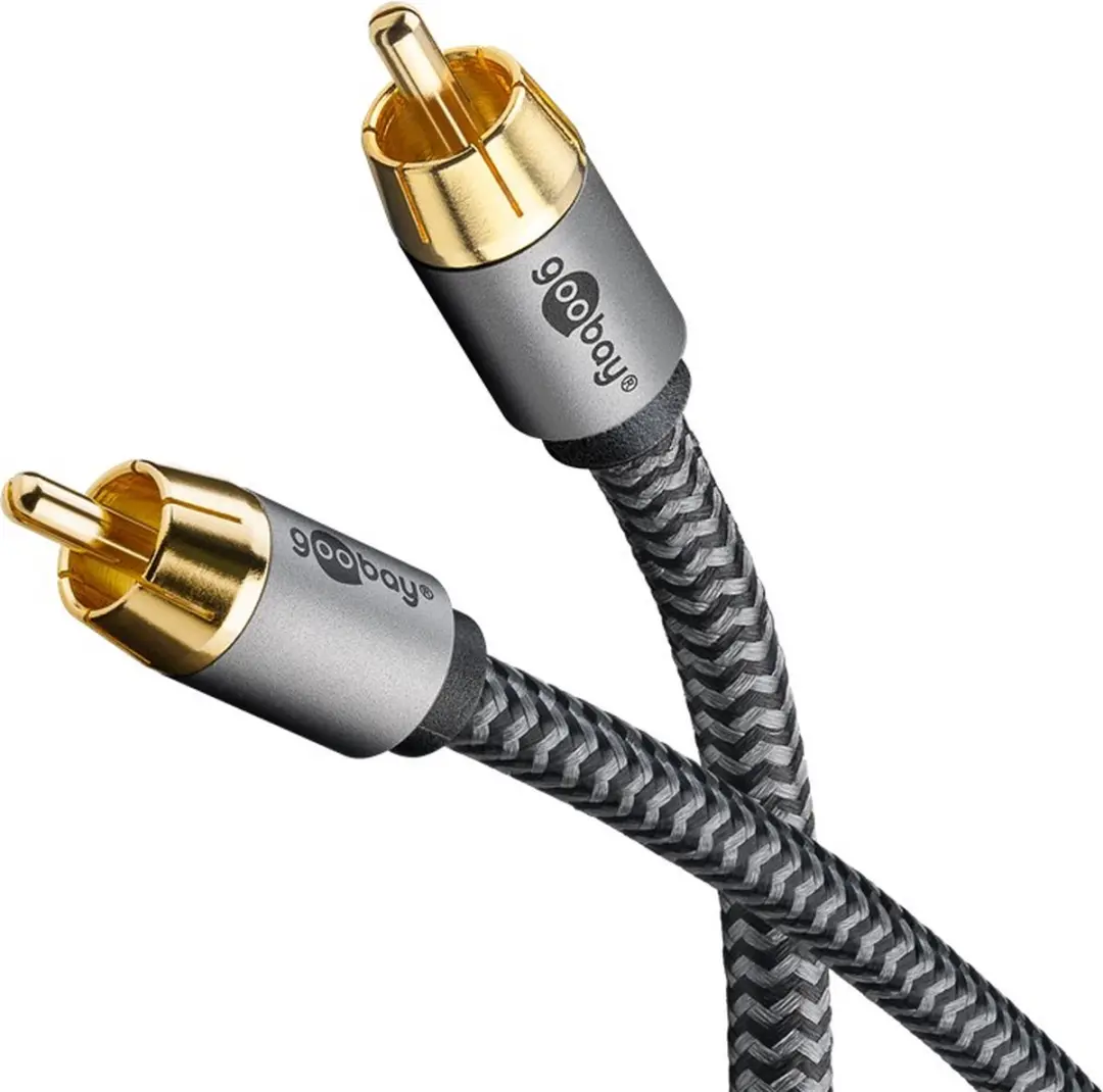 Goobay Plus Subwoofer/Stereo Kabel RCA