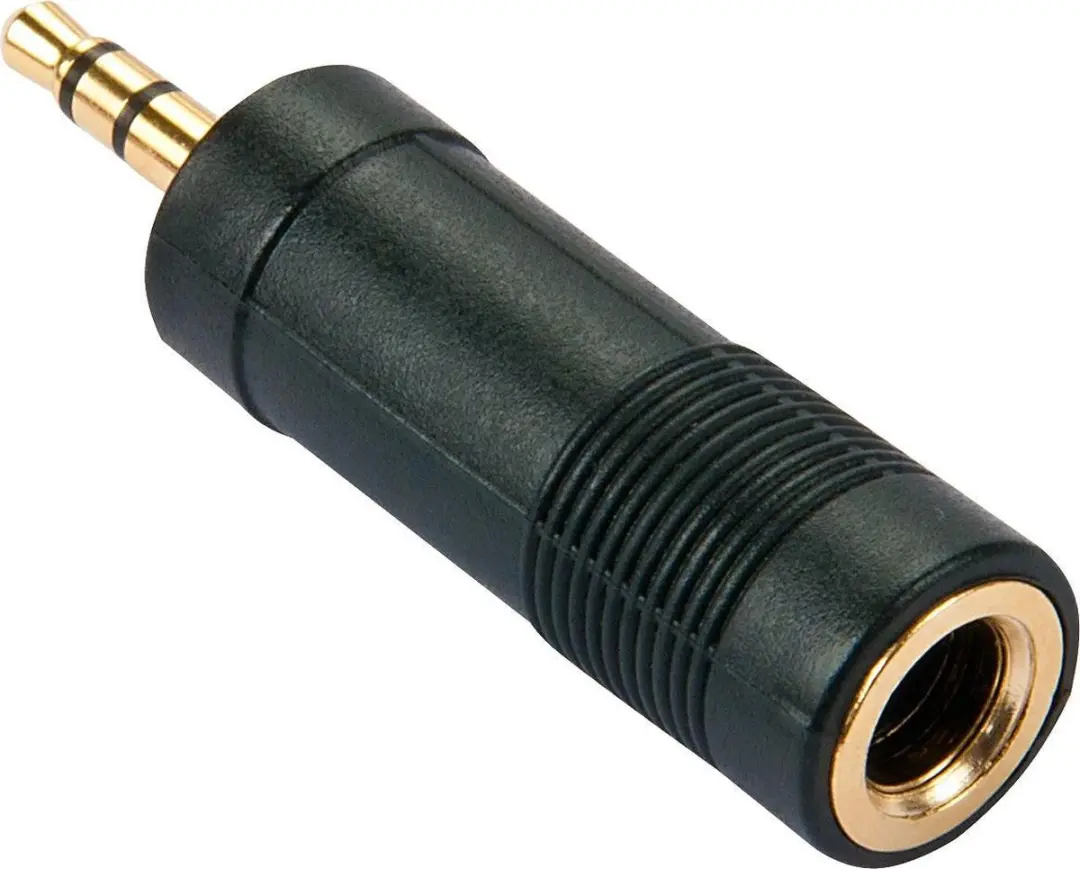 Lindy 35621 Jackplug Audio Adapter 3,5mm naar 6,3mm