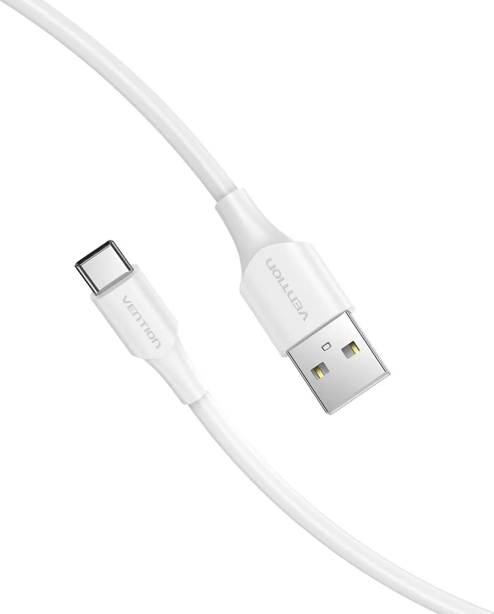 Vention CTHWH USB-kabel USB 2.0 A naar C 2m - Wit - afbeelding 6 van 6