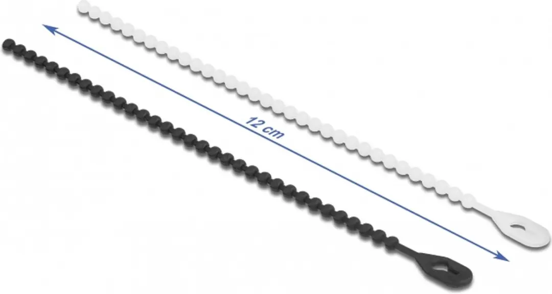 Delock Herbruikbare Kabelbinders 120x3.6mm - 100 Stuks