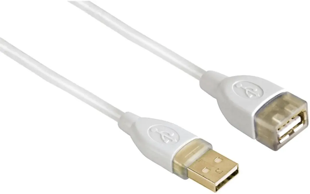 Hama Extention Cable Usb A-Pl-A-Ja 3M.Whi