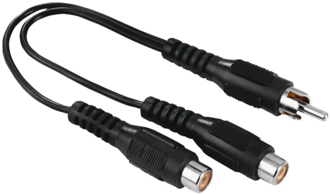 Hama Subwoofer-adapter Cinch-stekker