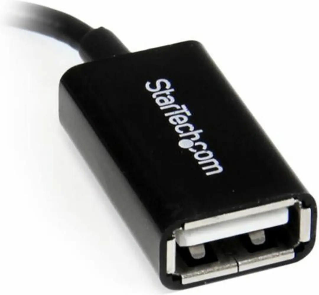 Startech UUSBOTGRA USB naar Micro-USB Kabel - Zwart
