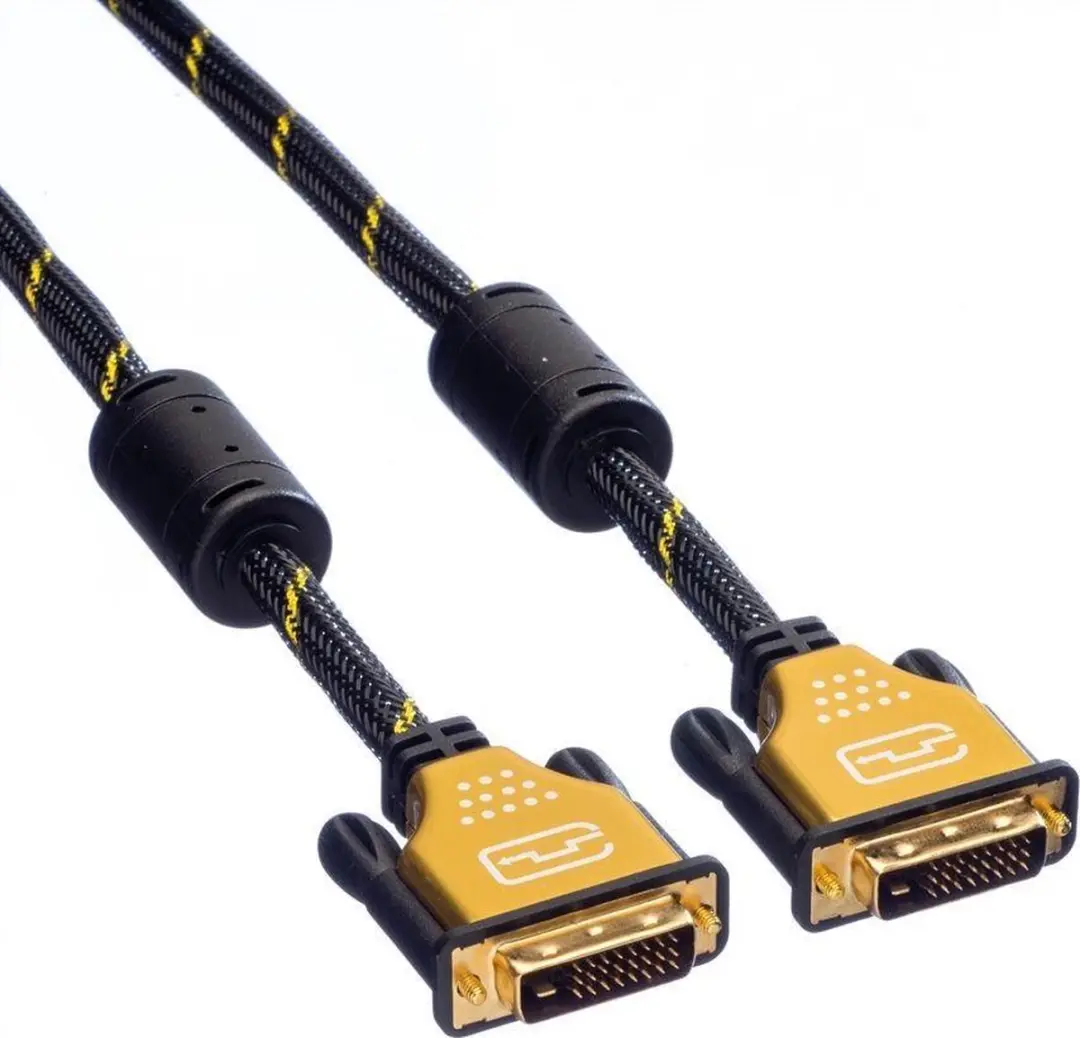 Roline DVI-D Dual Link Monitor Kabel 7,5m