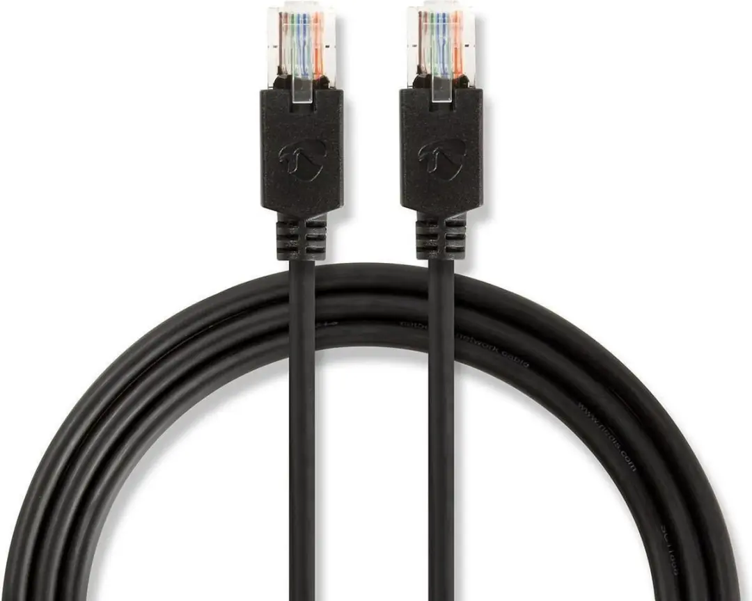 Nedis CAT5e Kabel 1m Antraciet - U/UTP RJ45 Male