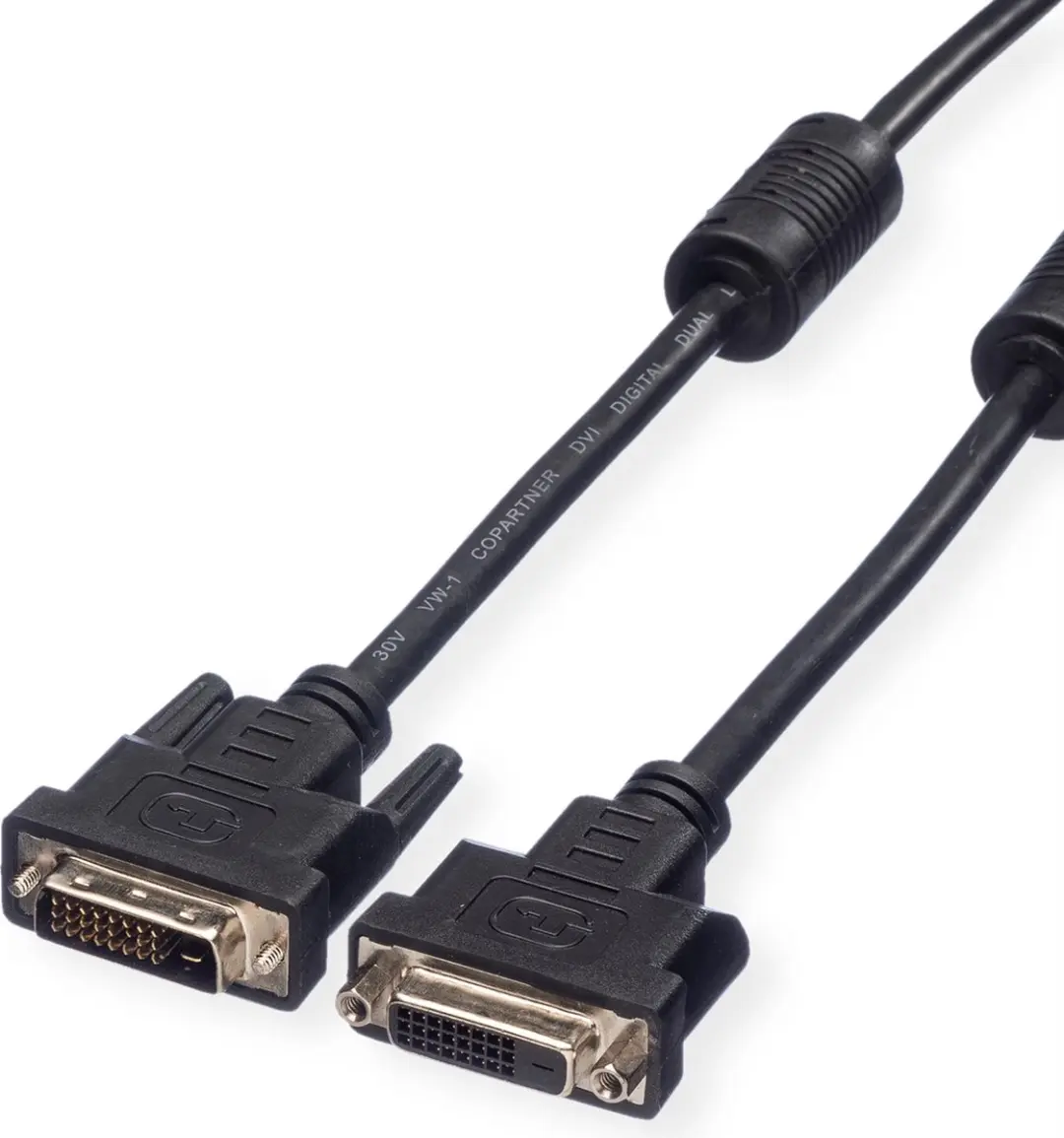 Value DVI Verlengkabel M-F Dual Link 3m