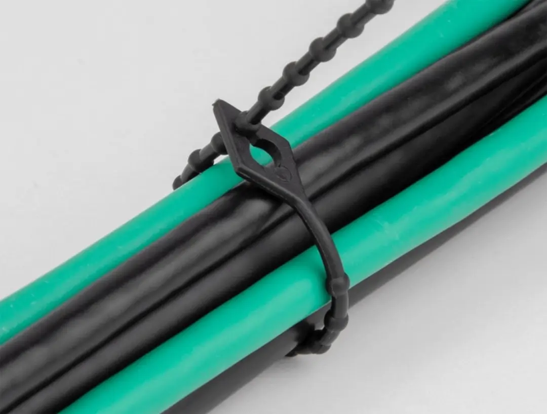 Delock Herbruikbare Kabelbinders 150x2.4mm - 100 Stuks - Zwart