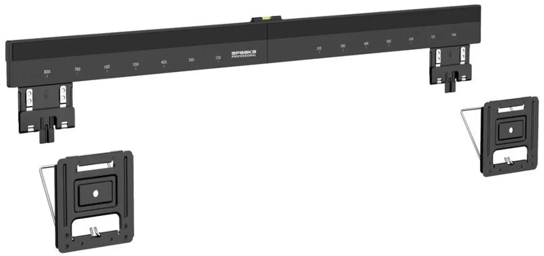 SpeaKa Professional SP-TVM-612 TV-Beugel 100" - Mat zwart