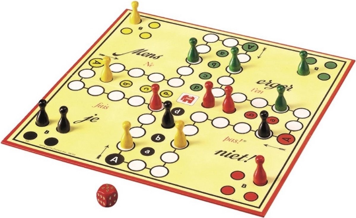 Spellenbundel - 2 Stuks - Mens Erger Je Niet & Skip-Bo