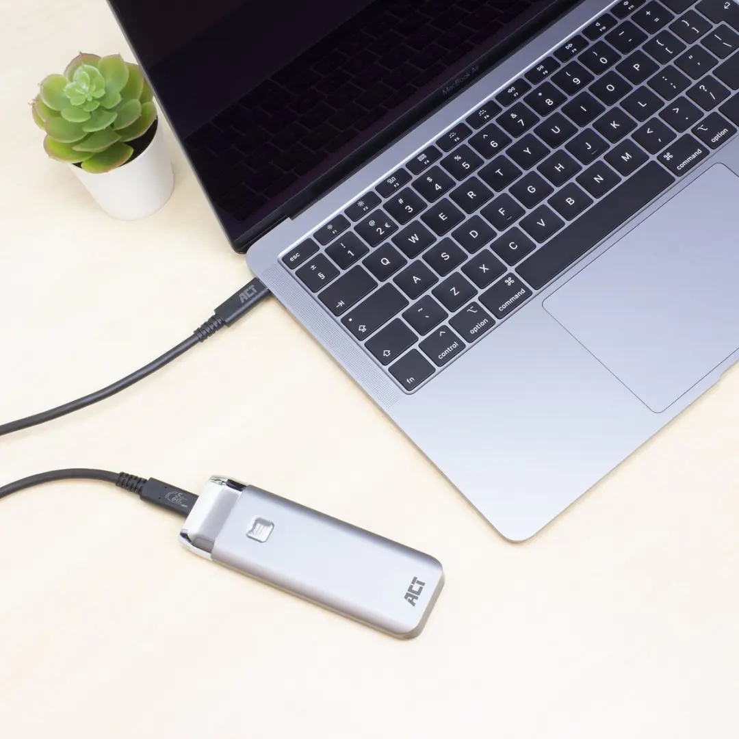 ACT Gecertificeerde USB-C Kabel AC7401 3.2 Gen1 - 1m - Zwart