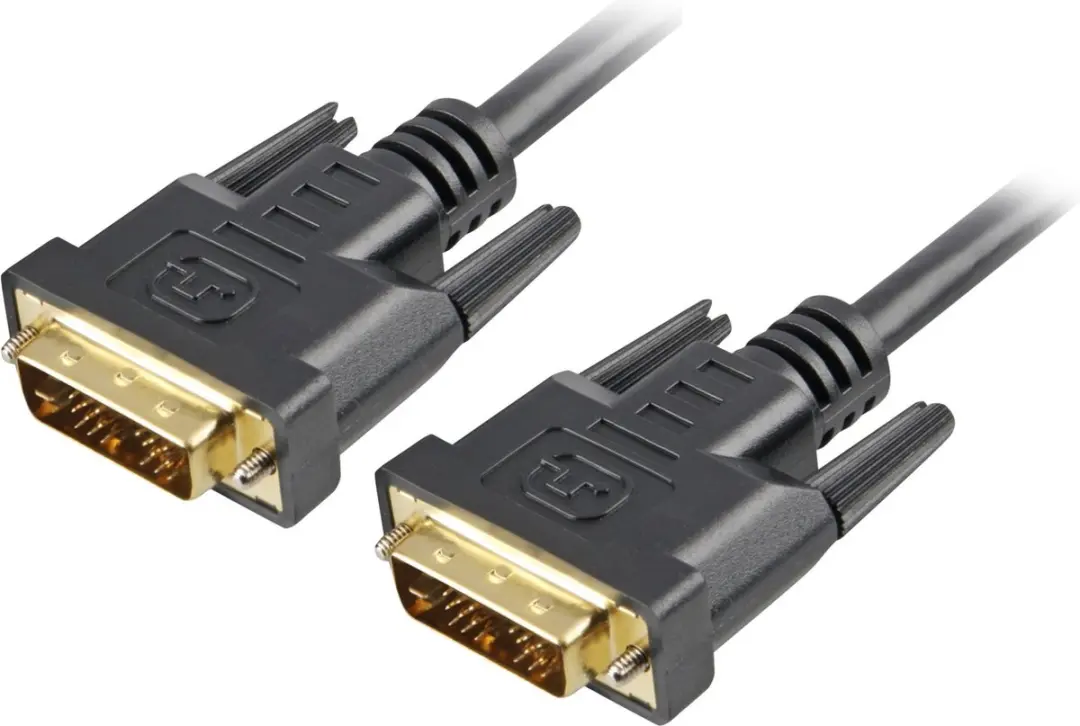 Sharkoon DVI-D Kabel 1,0m - Zwart