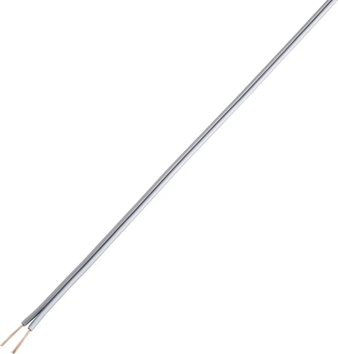 Tru Components TC-7815692 Luidsprekerkabel 2x0.34mm² - 50m - Grijs