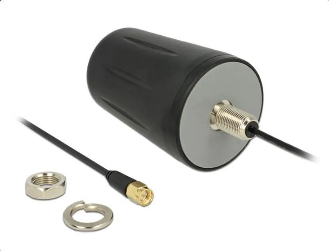 Delock 89534 WiFi-antenne 2.4 GHz - 3 dBi - Zwart