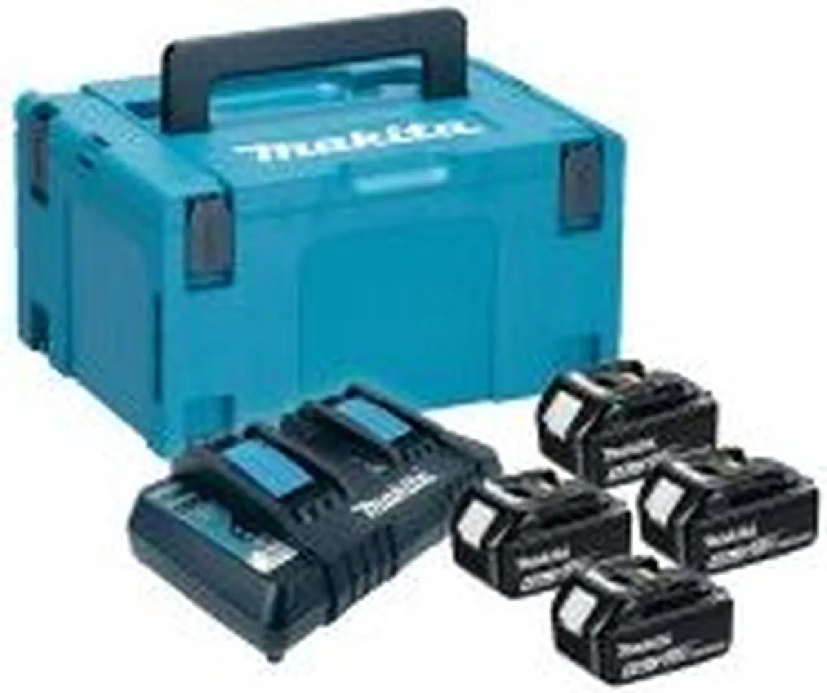 Makita Mbox 3 Inleg voor DC18RD - 6 Vakken - 1 Stuks