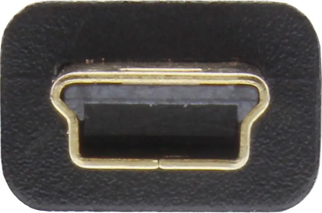 InLine USB Mini B naar USB-A Kabel 2.0 - 0,5m - Wit