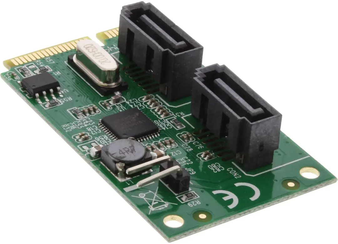 InLine MiniPCIe Kaart INL-66907 - 2x SATA600 RAID
