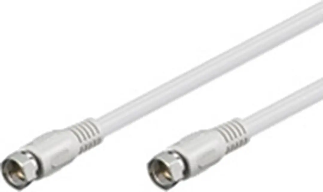 Goobay SAT Antennekabel 7.5m - 80dB - Dubbel afgeschermd - 10 Stuks