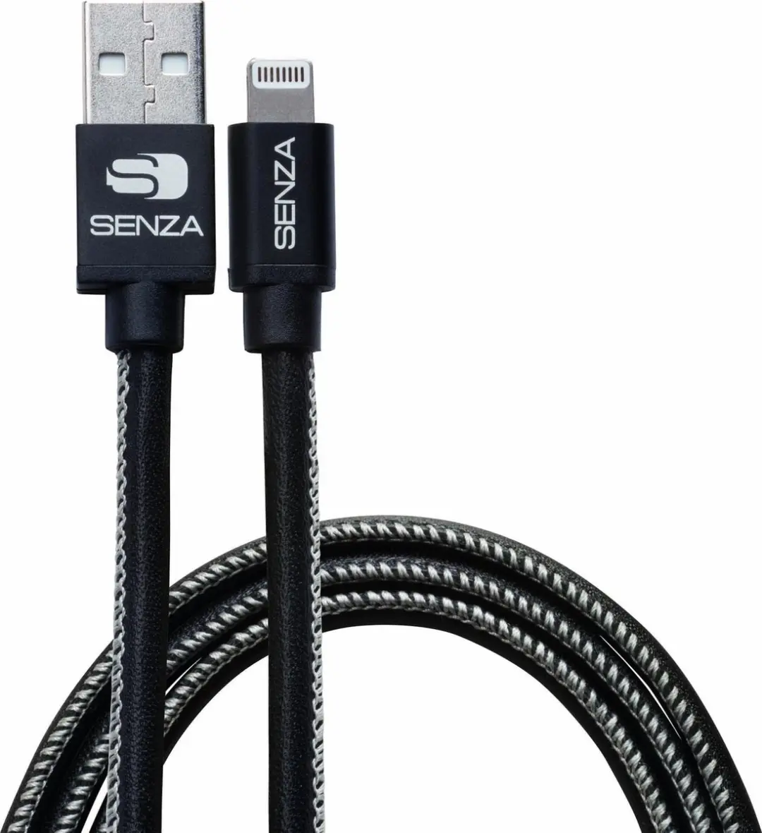 SENZA Premium Leren Apple Lightning Kabel 1.5m
