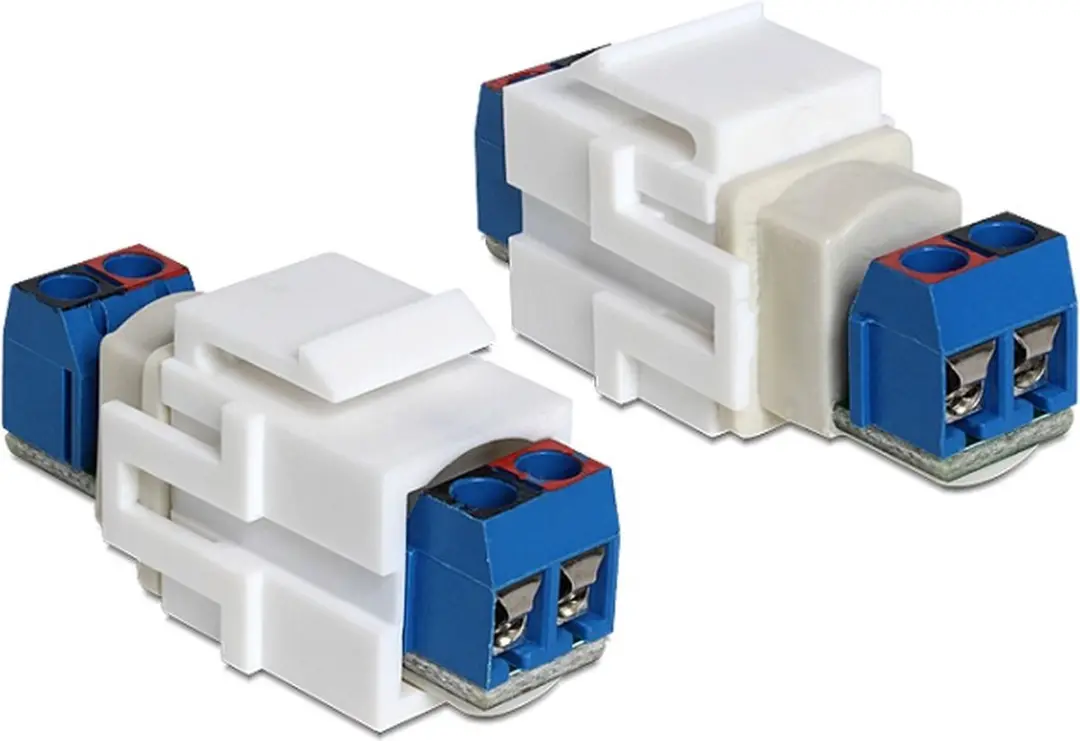 Delock Keystone 2-aderige Terminal