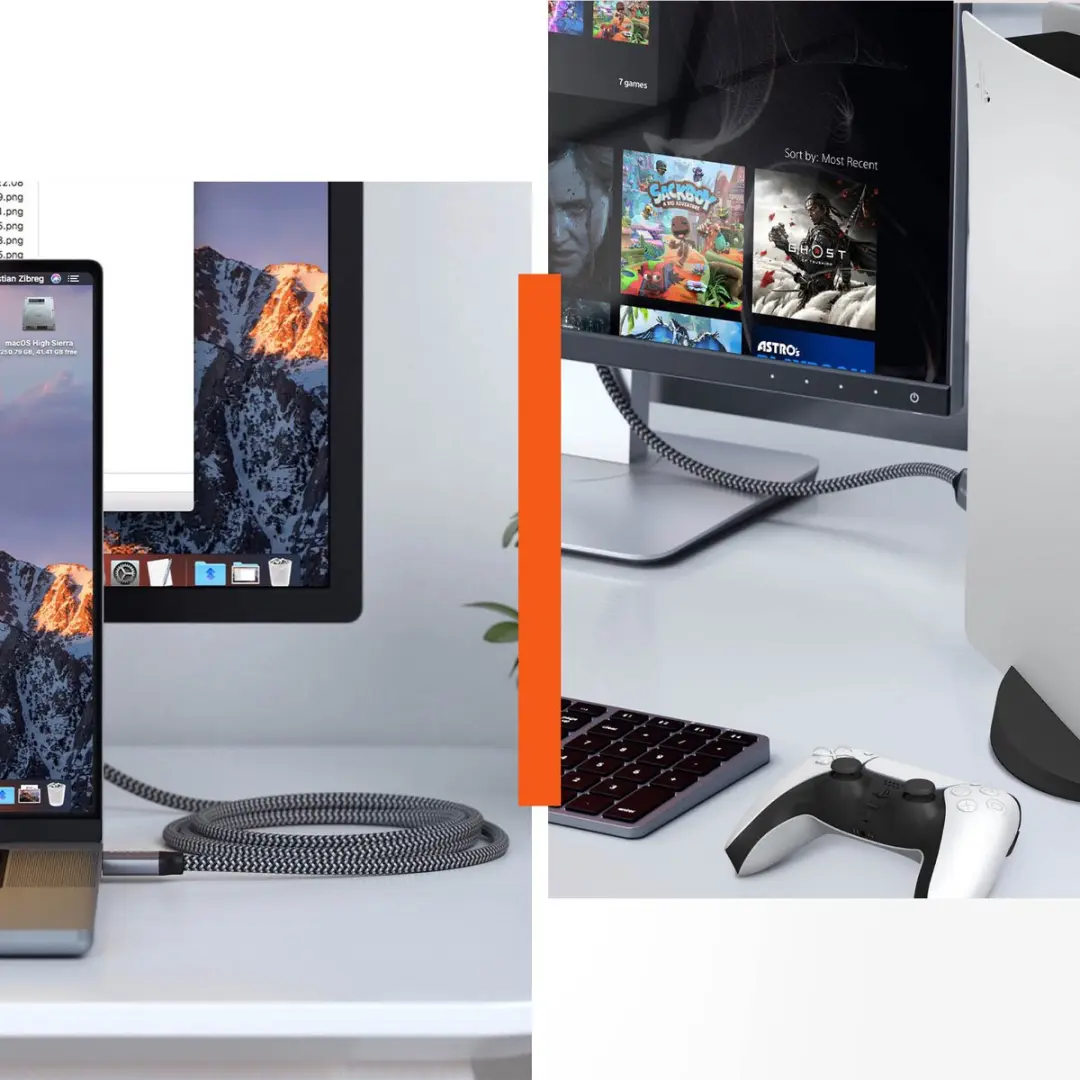 Satechi HDMI 2.1 Kabel 8K 60Hz 2m - Grijs