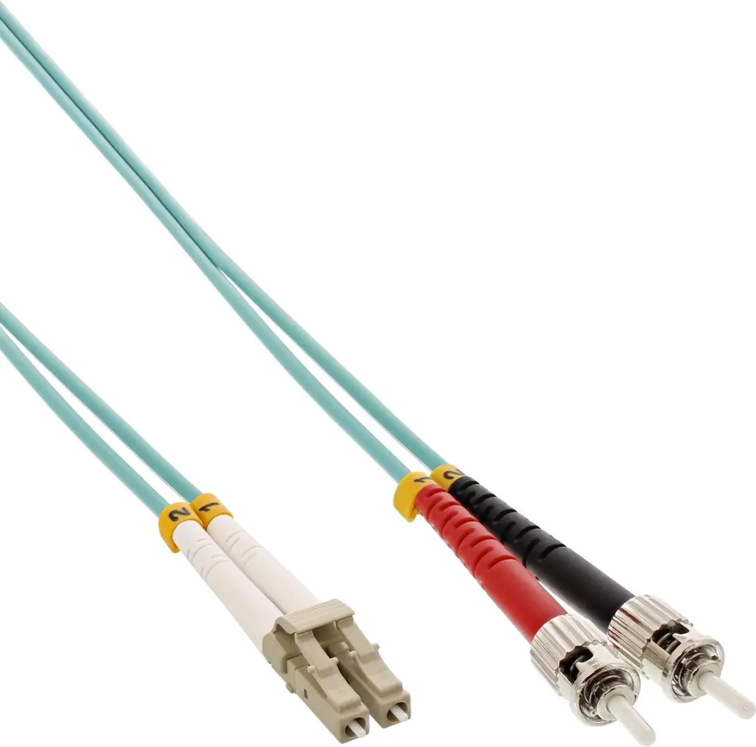 InLine LC-ST Duplex Glasvezelkabel OM3 7,5m