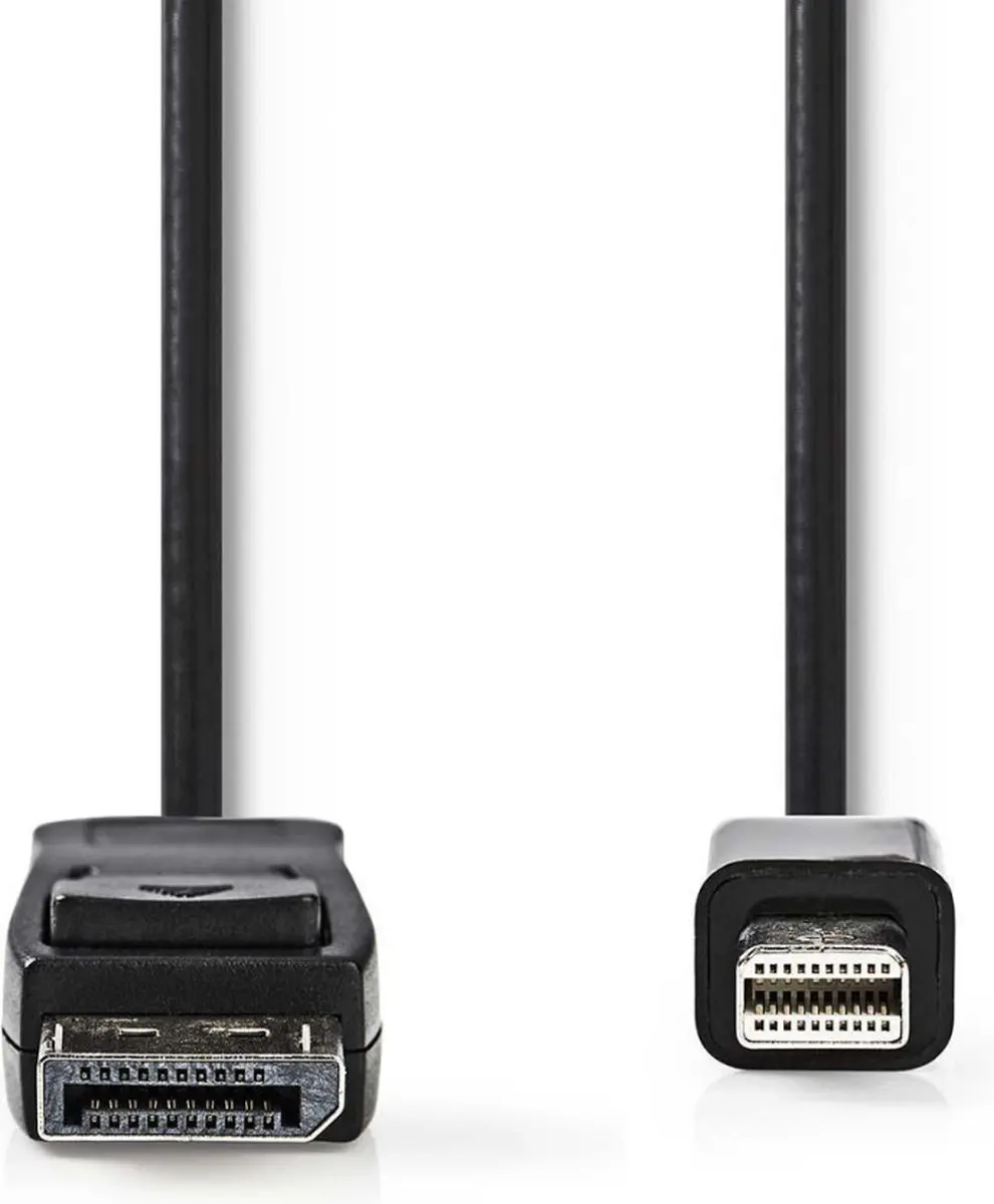 Nedis Mini DisplayPort Kabel 3m - DisplayPort 1.2 - Zwart - afbeelding 6 van 6