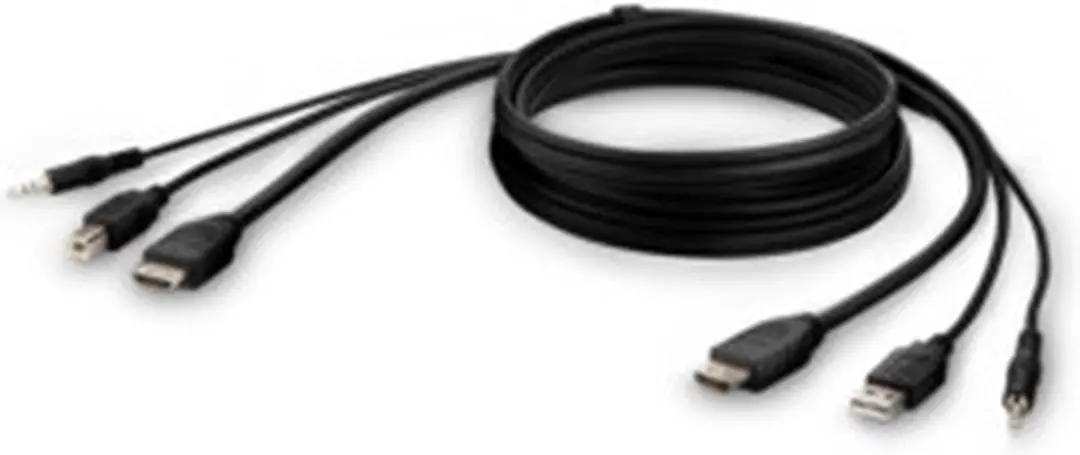 Belkin F1DN1CCBL KVM-kabel