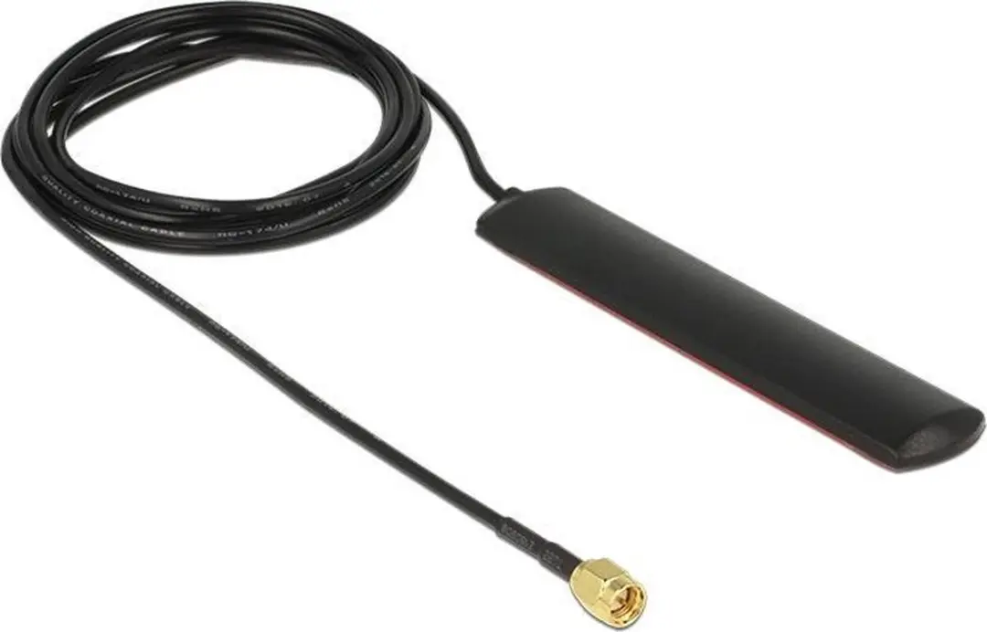 Delock GSM/LTE Antenne SMA 2dBi - Zwart