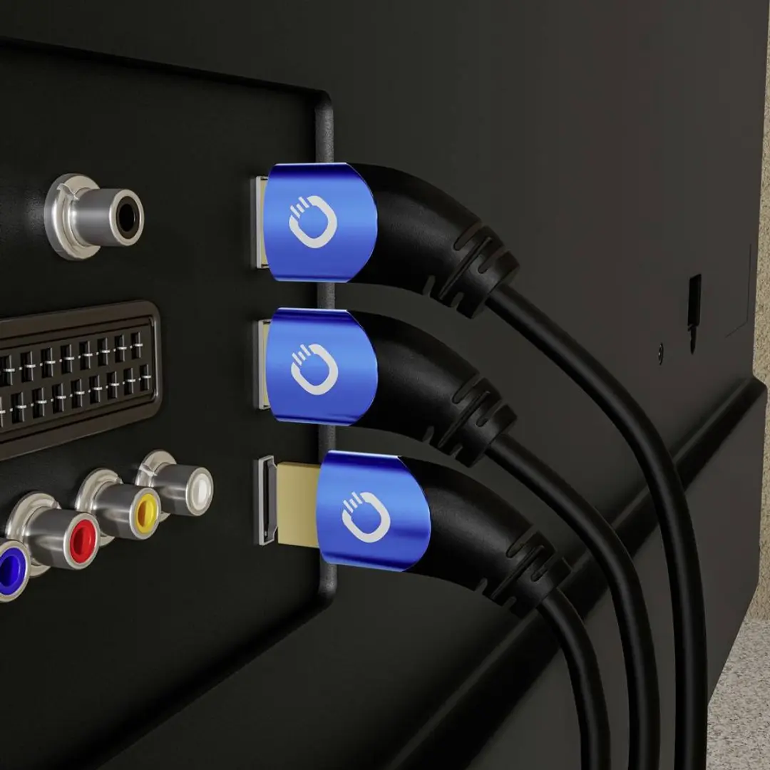 Oehlbach Ultra High-Speed HDMI Kabel 40° - 3M - Zwart
