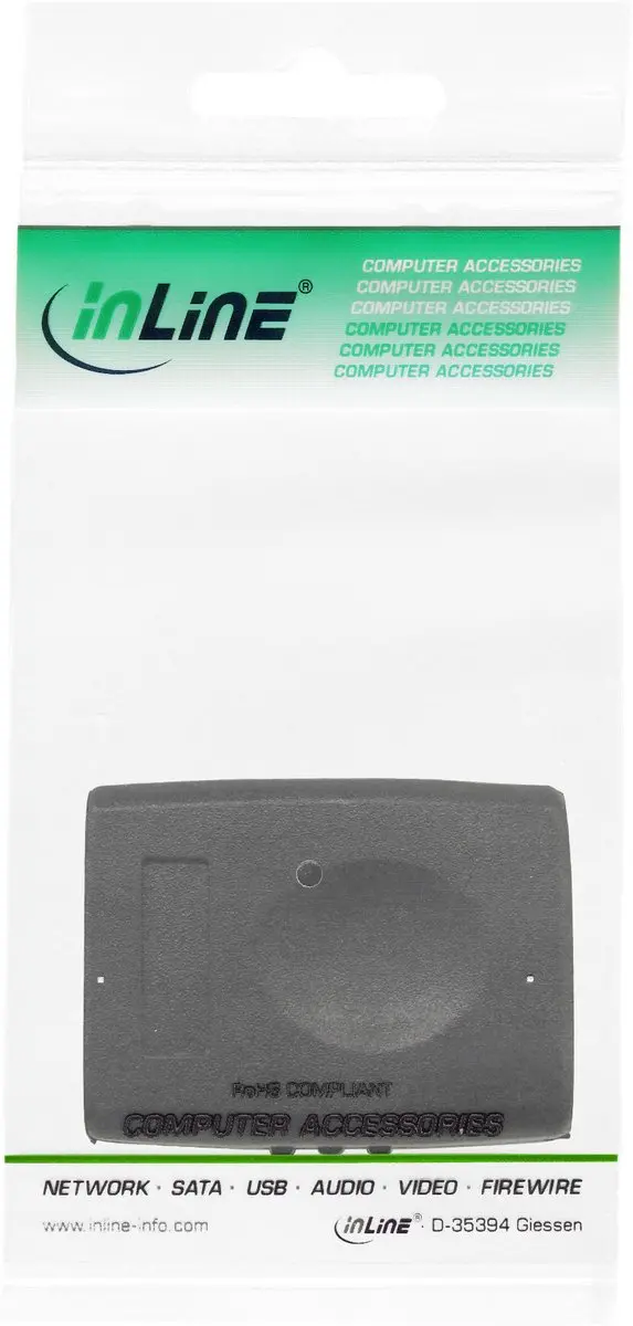 InLine HDMI Adapter Female-Female Verguld