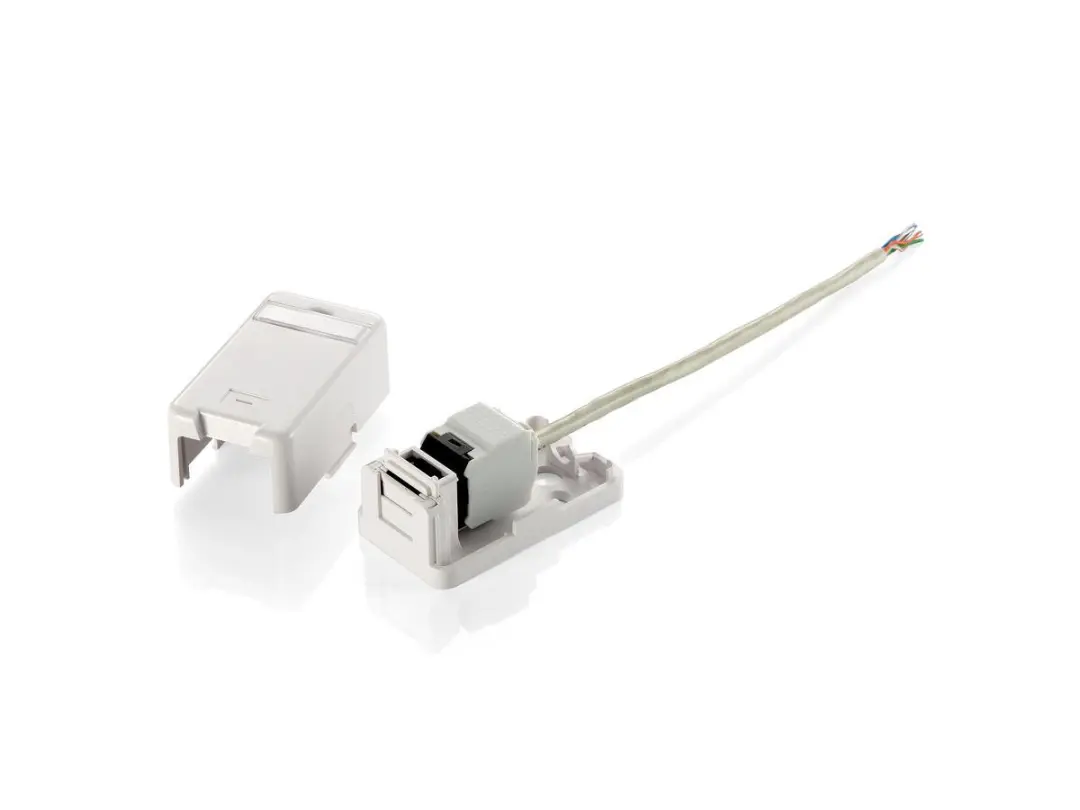 Equip Surface Mounted Box voor Keystone Jack - Wit - afbeelding 2 van 4