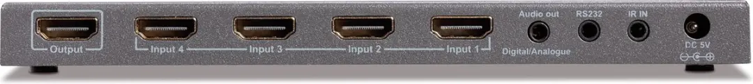 Marmitek Connect 621 UHD 2.0 HDMI Switch 4K 60Hz - 4 In 1 Uit