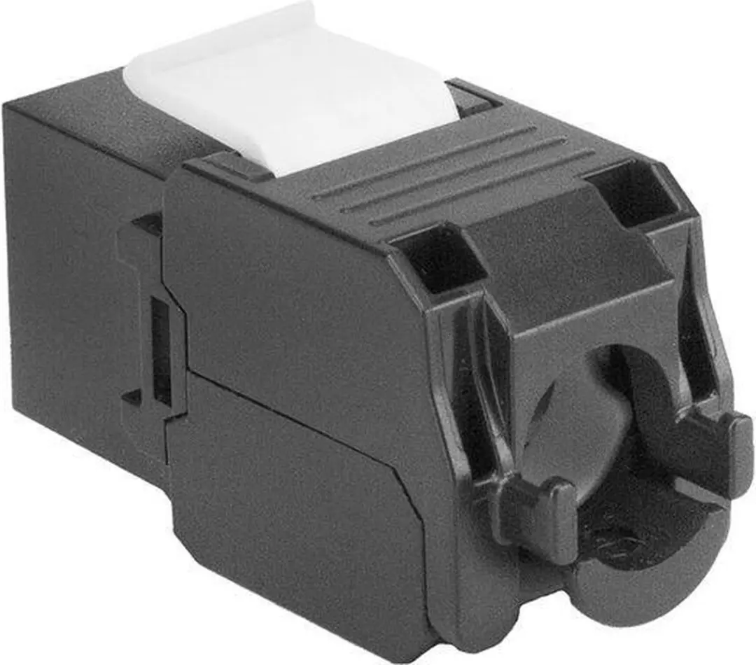 ACT Keystone Jack RJ45 CAT6 TD6024 - Zwart - afbeelding 6 van 6