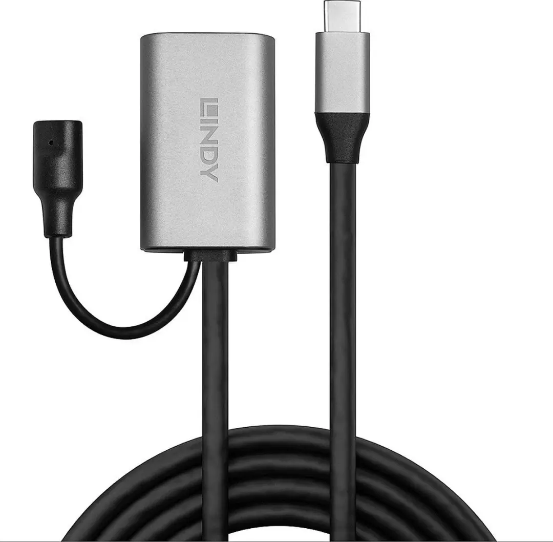 Lindy 43271 USB-C Kabel USB 3.2 Gen1 - 5m - Zwart