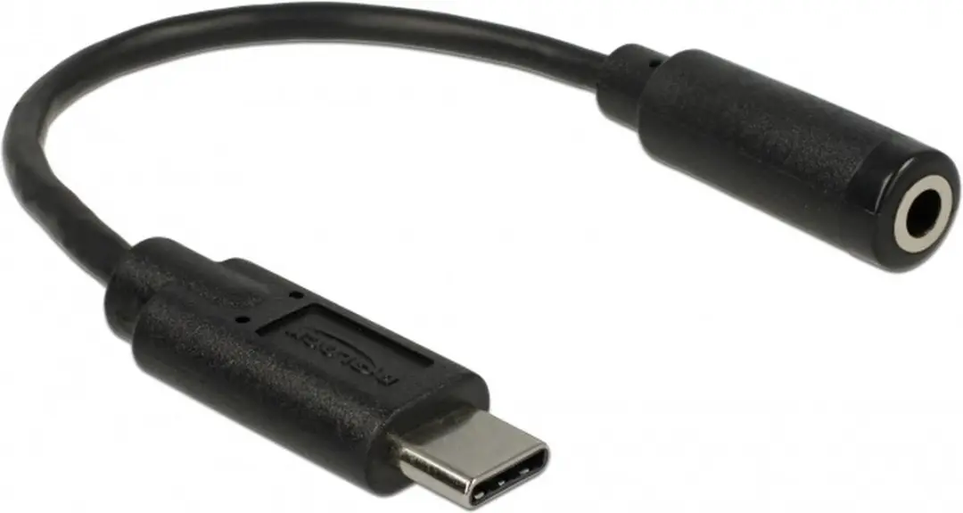 Delock USB-C naar 3,5mm Jack Audio Adapter