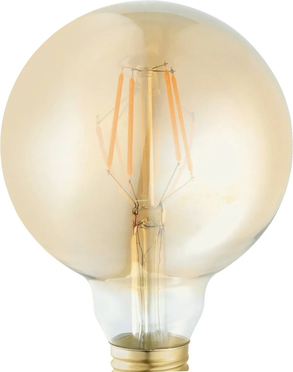 Eglo Vintage LED Kooldraadlamp Ø9,5cm E27 - Amber