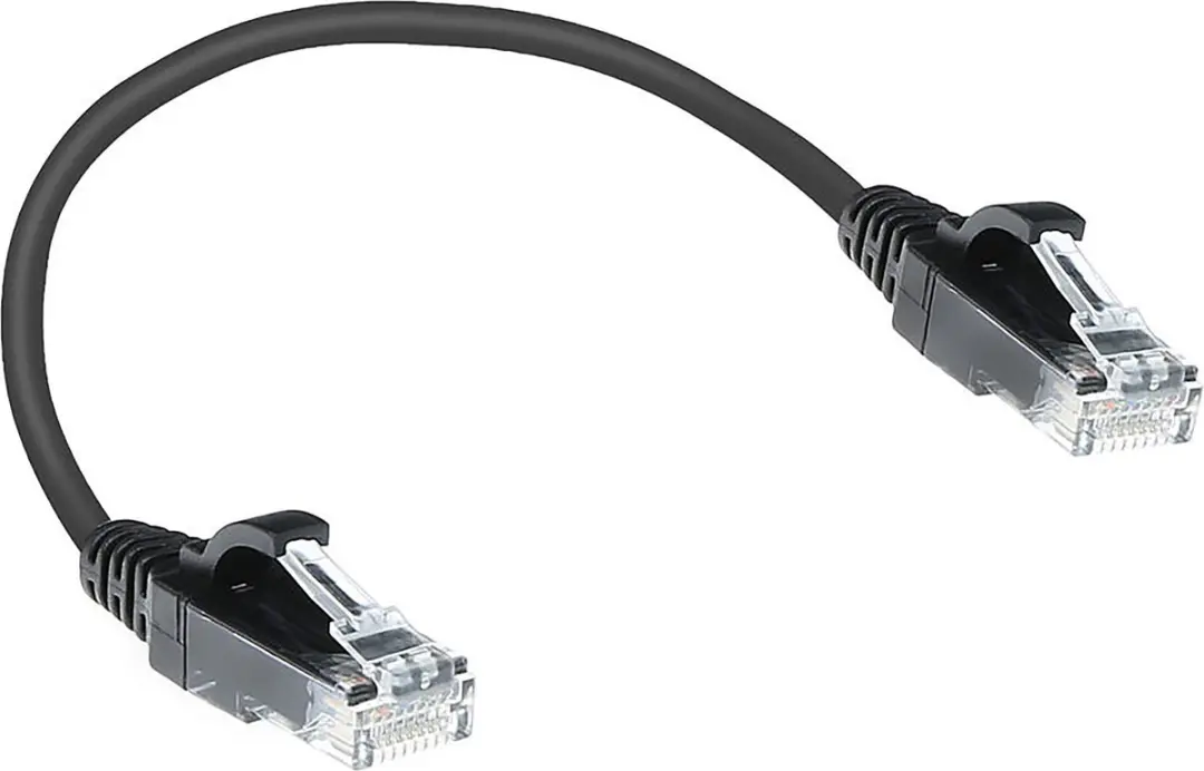 ACT DC9930 Patchkabel CAT6 U/UTP 0,15m - Zwart