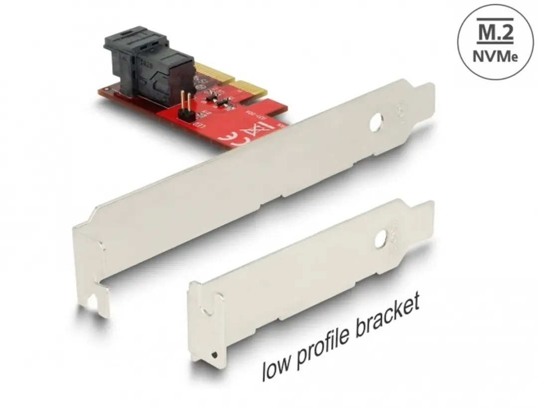 Delock PCIe x4 Kaart 1x SFF-8643 NVMe