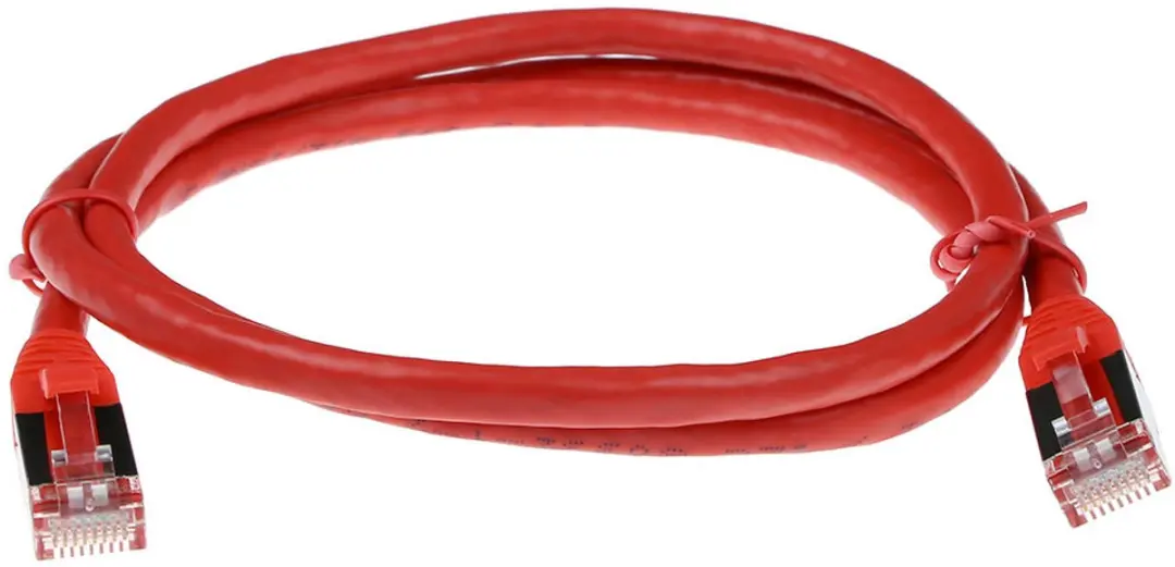 ACT Rode SFTP CAT6A Patchkabel 1m - FB6501