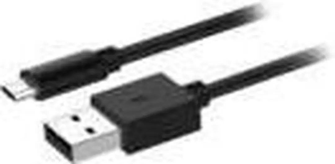 Ewent EW1279 USB-kabel 1m - USB-A naar Micro-USB - Zwart