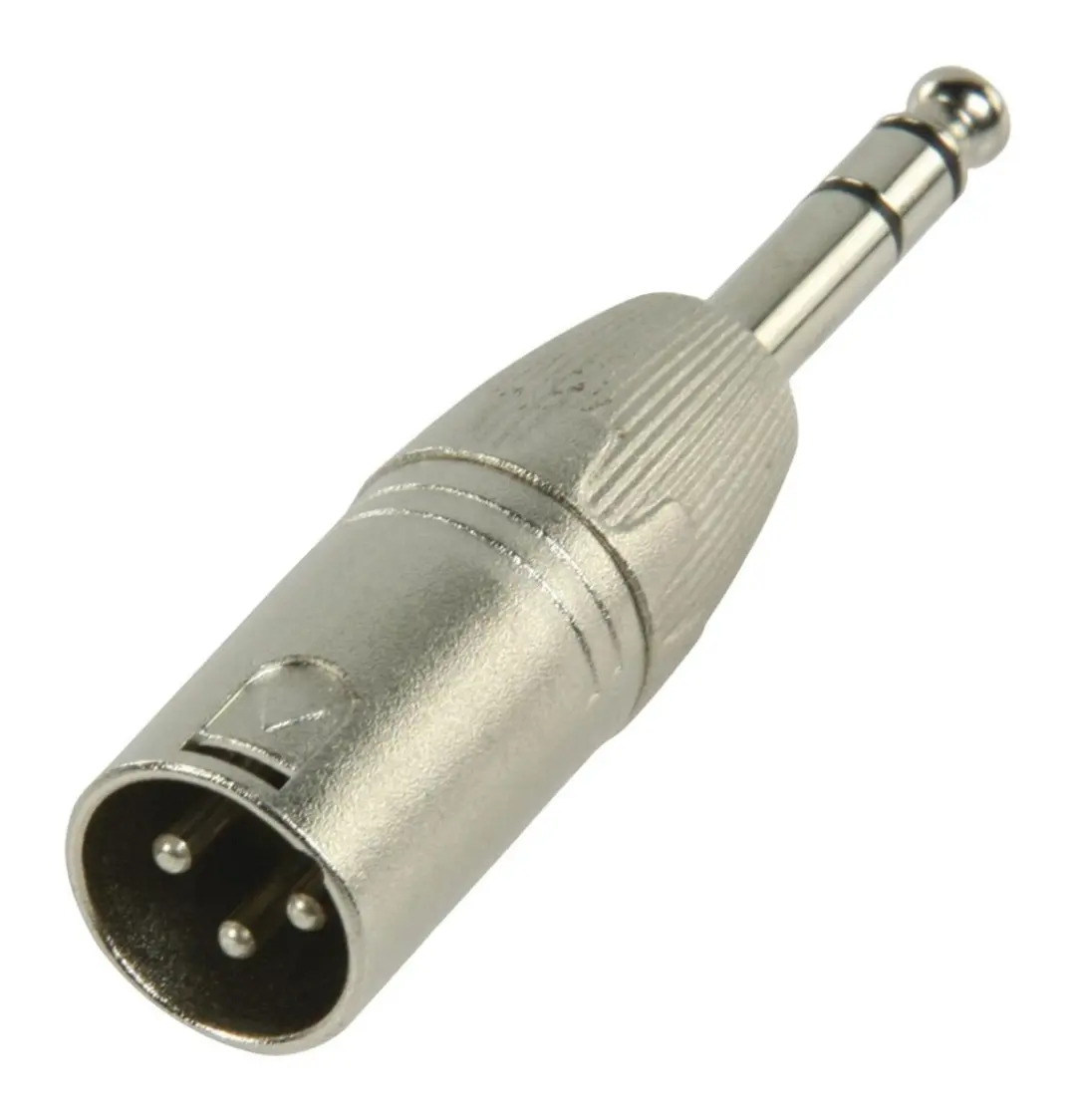 Konig Onstage PBXM-JS Verloopplug XLR/Jack - Zilver