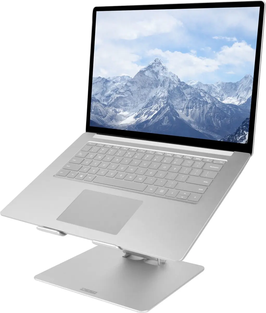 Desq Aluminium Laptopstandaard 1510 - 10-15,6" - 3,5-38,3cm - afbeelding 6 van 6
