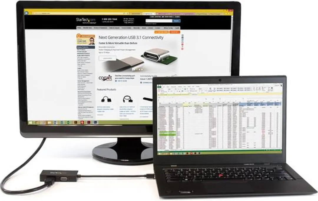 Startech MDP2VGDVHD HDMI-adapter - 150cm - Zwart