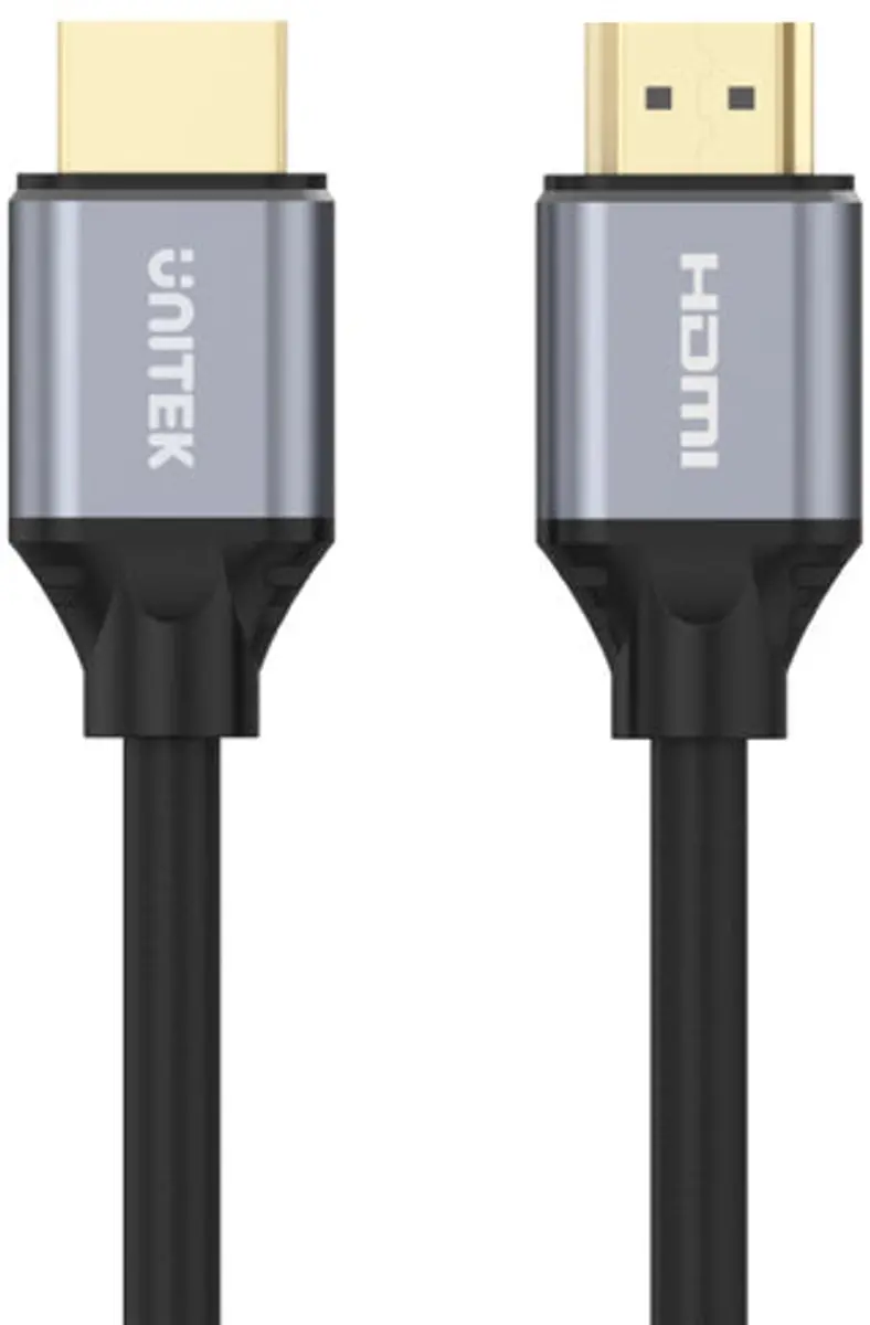 Unitek HDMI-kabel C140W V2.1 8K 120Hz 5m - Transparant