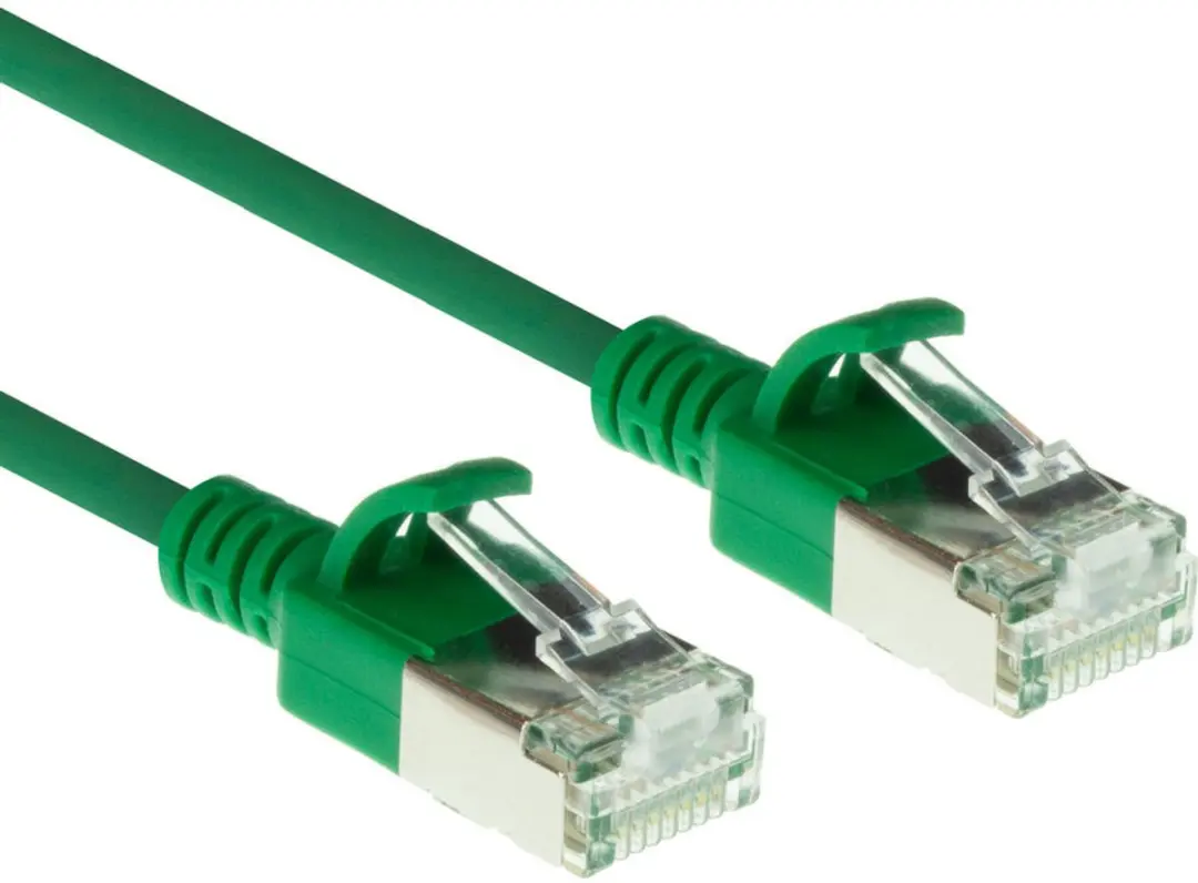 ACT DC7703 Groene LSZH U/FTP CAT6A Patchkabel 3m