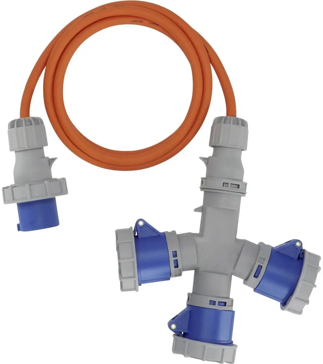 Brennenstuhl Stroom Camping-CEE-verlengkabel 2m 3G 2,5mm²