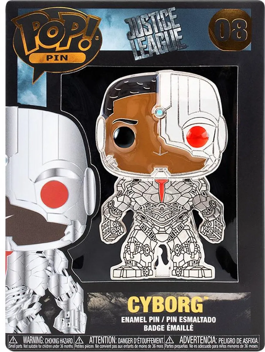 Funko POP! Cyborg DC Comics - 10cm - Zilver/Multicolor