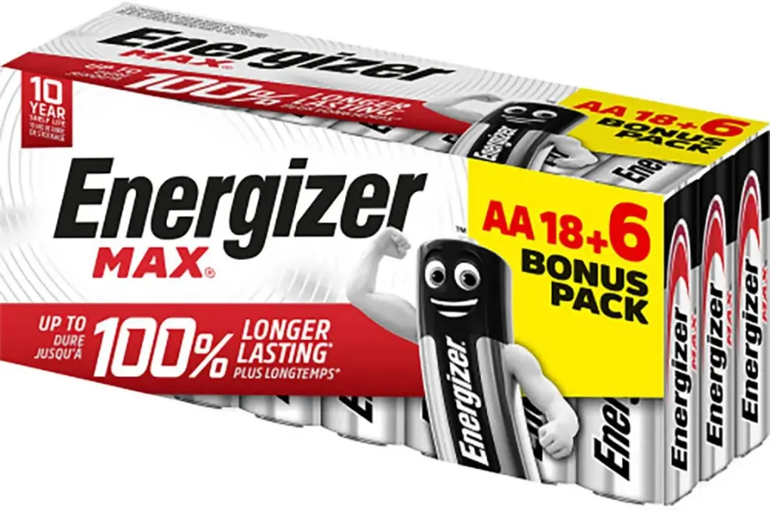 Energizer Max AA Alkaline - 24 Stuks